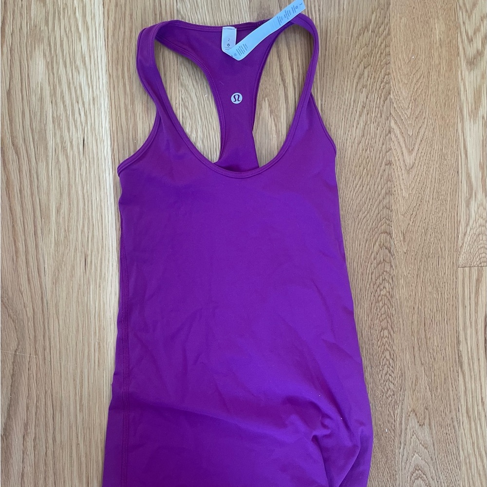 Lululemon purple tank top